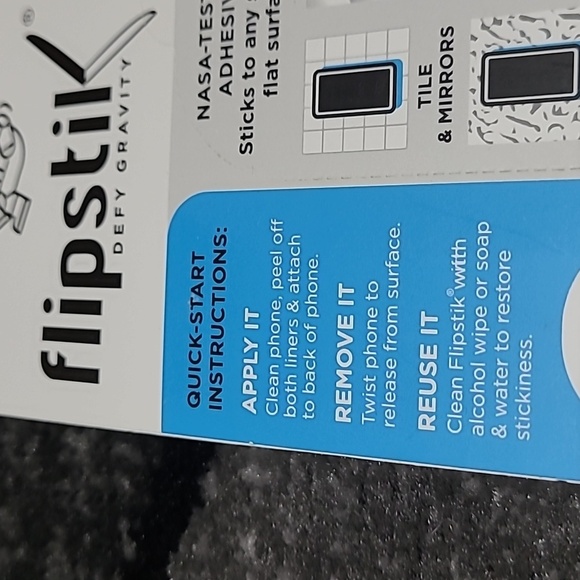 FLIPSTIK DEFY GRAVITY CELL PHONE PURPLE STICK KICK STAND PRICE FIRM - Picture 8 of 11